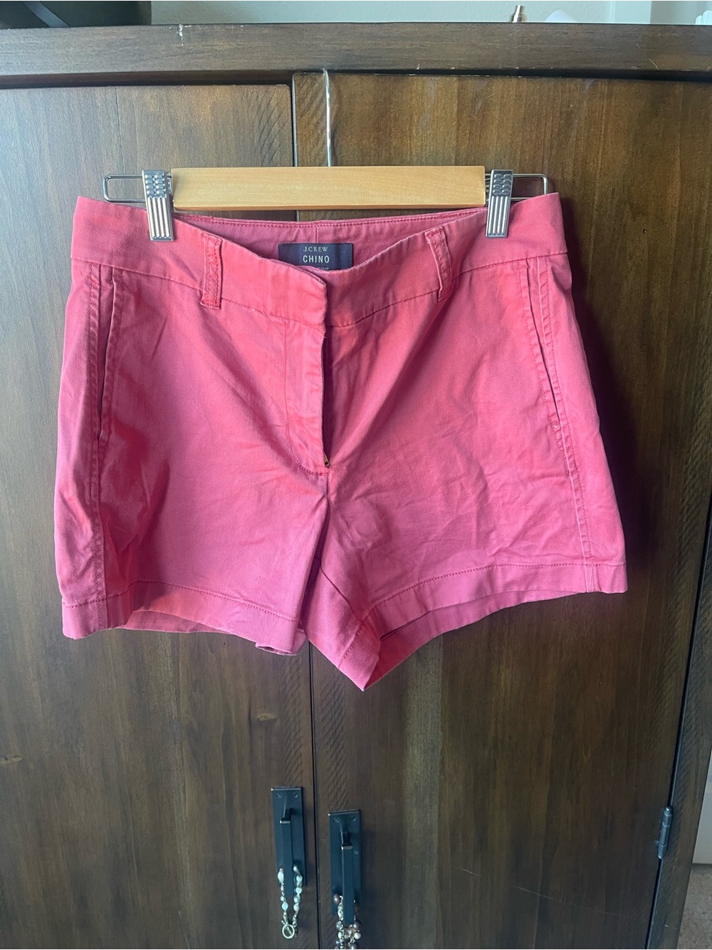 J. Crew Coral coral Chino Bermuda Shorts